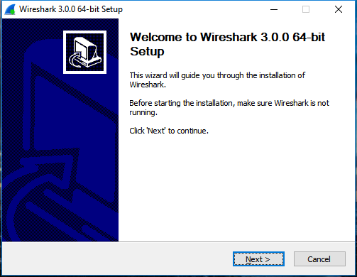 Wireshark 3.0 Setup
